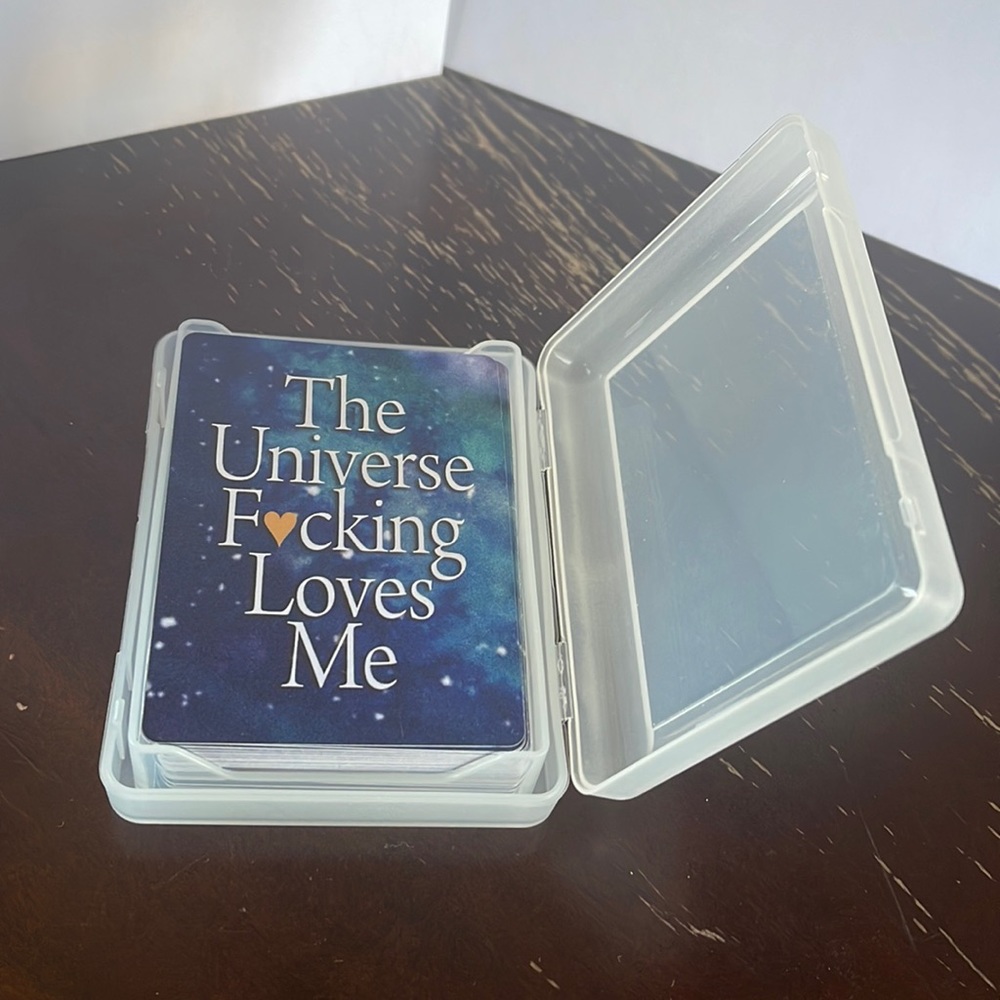 The Universe F’ing Loves Me card deck
